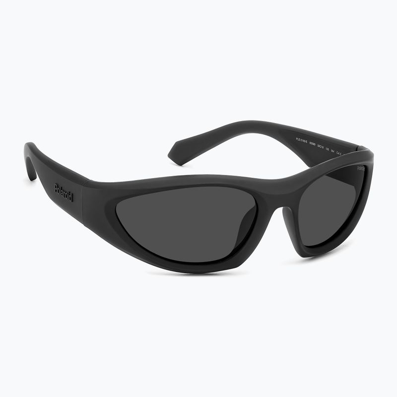 Polaroid PLD 2165/S mattschwarz/grau polarisierte Sonnenbrille
