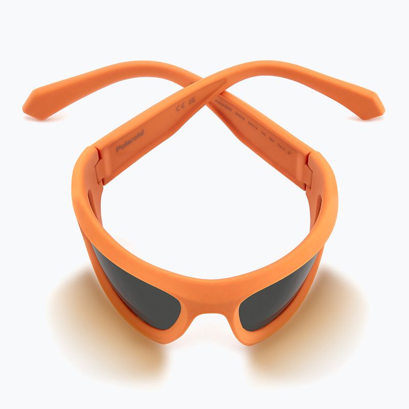 Polaroid PLD 2165/S matte orange/graue polarisierte Sonnenbrille 8