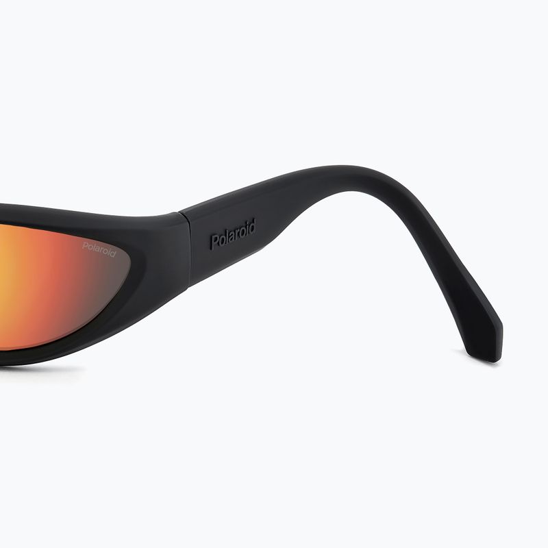 Polaroid PLD 2165/S mattschwarze rot/rote mehrschichtige polarisierte Sonnenbrille 7