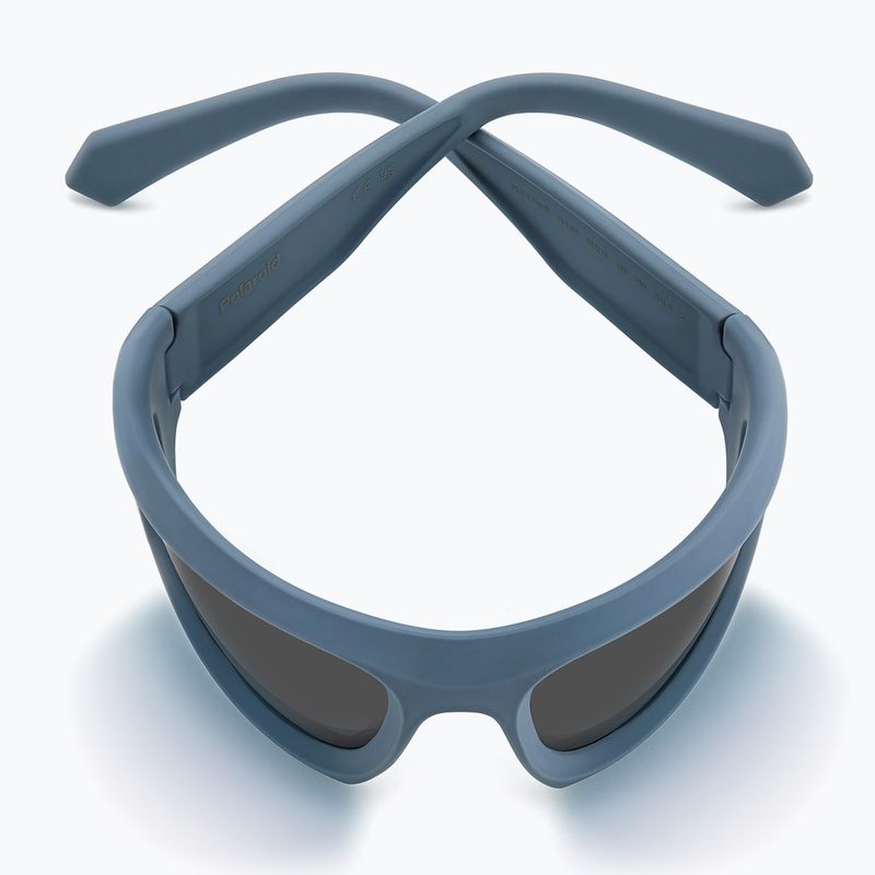 Polaroid PLD 2165/S matt blau/grau polarisierte Sonnenbrille 8
