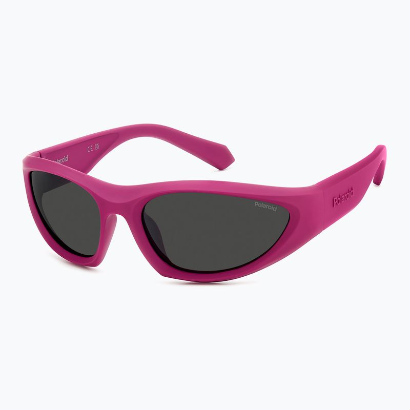Polaroid PLD 2165/S matt fuchsia/grau polarisierte Sonnenbrille 2