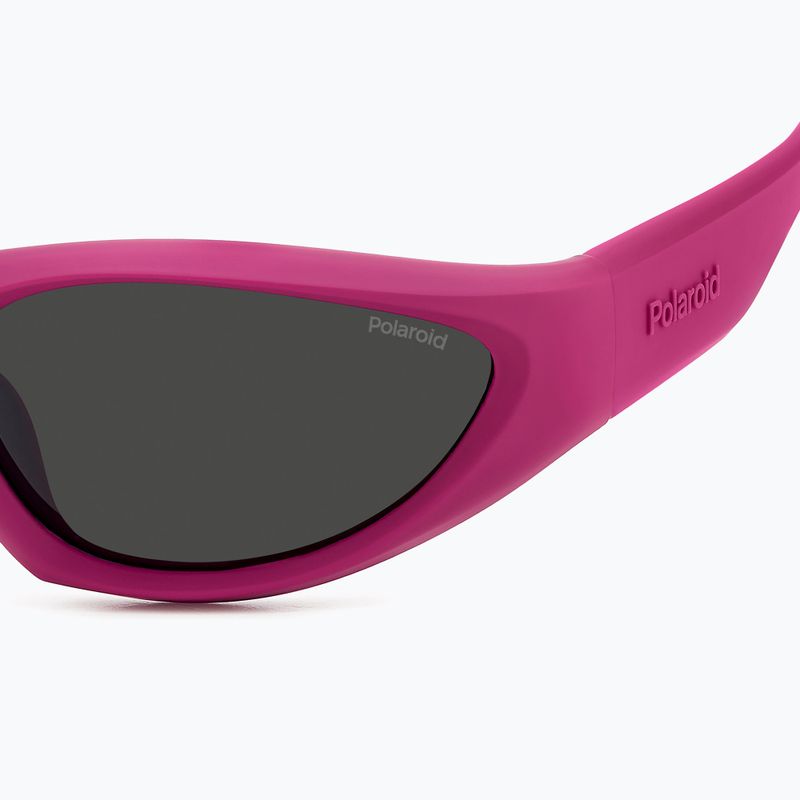 Polaroid PLD 2165/S matt fuchsia/grau polarisierte Sonnenbrille 7