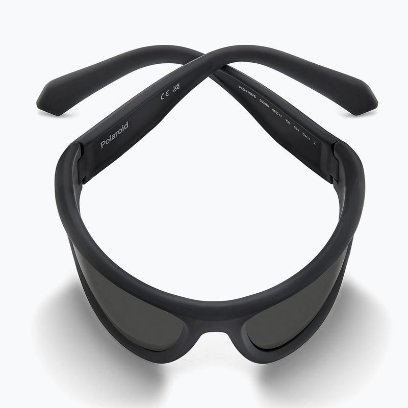 Polaroid PLD 2166/S mattschwarz/grau polarisierte Herren-Sonnenbrille 8