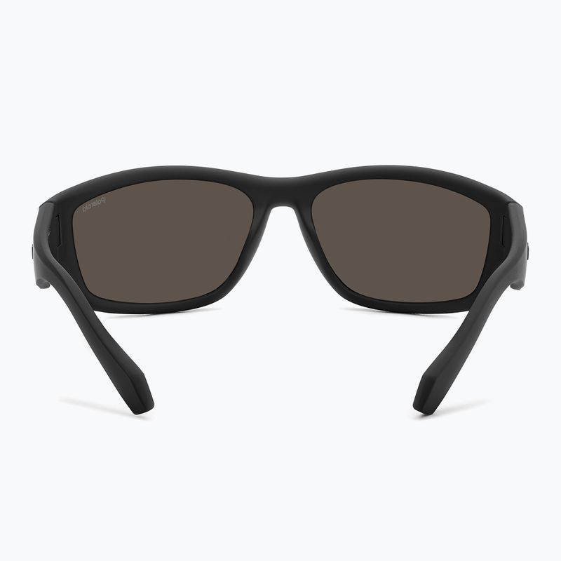 Polaroid PLD 2166/S mattschwarz blau/blau verspiegelt polarisierte Herren-Sonnenbrille 5