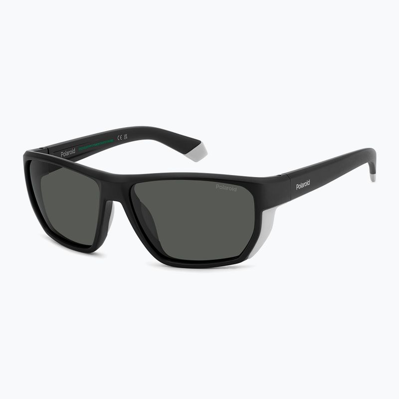 Polaroid PLD 7057/S mattschwarz/grau polarisierte Herren-Sonnenbrille 2