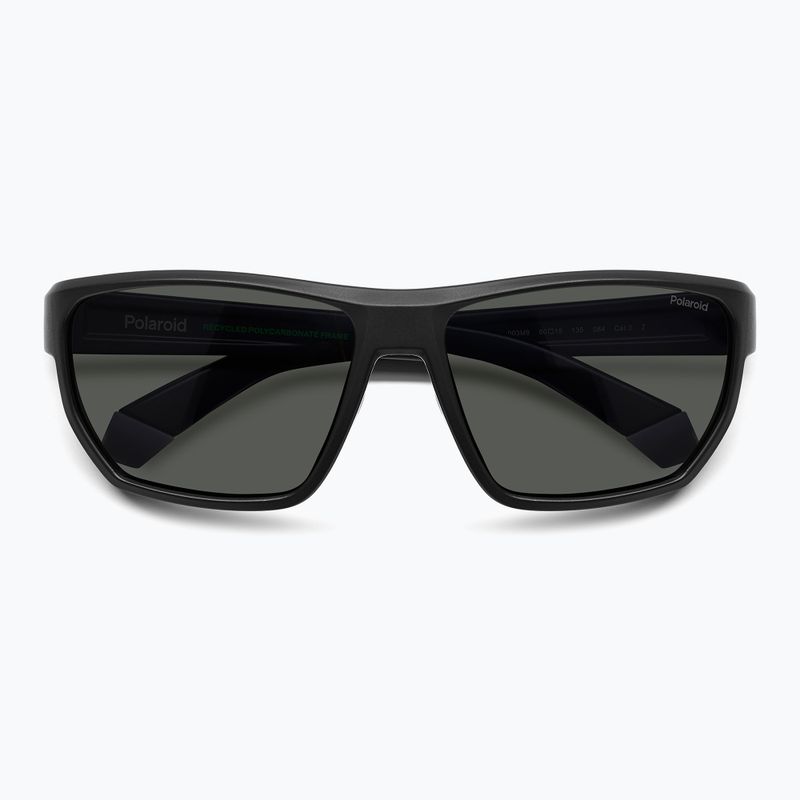 Polaroid PLD 7057/S mattschwarz/grau polarisierte Herren-Sonnenbrille 4