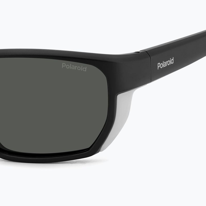 Polaroid PLD 7057/S mattschwarz/grau polarisierte Herren-Sonnenbrille 6