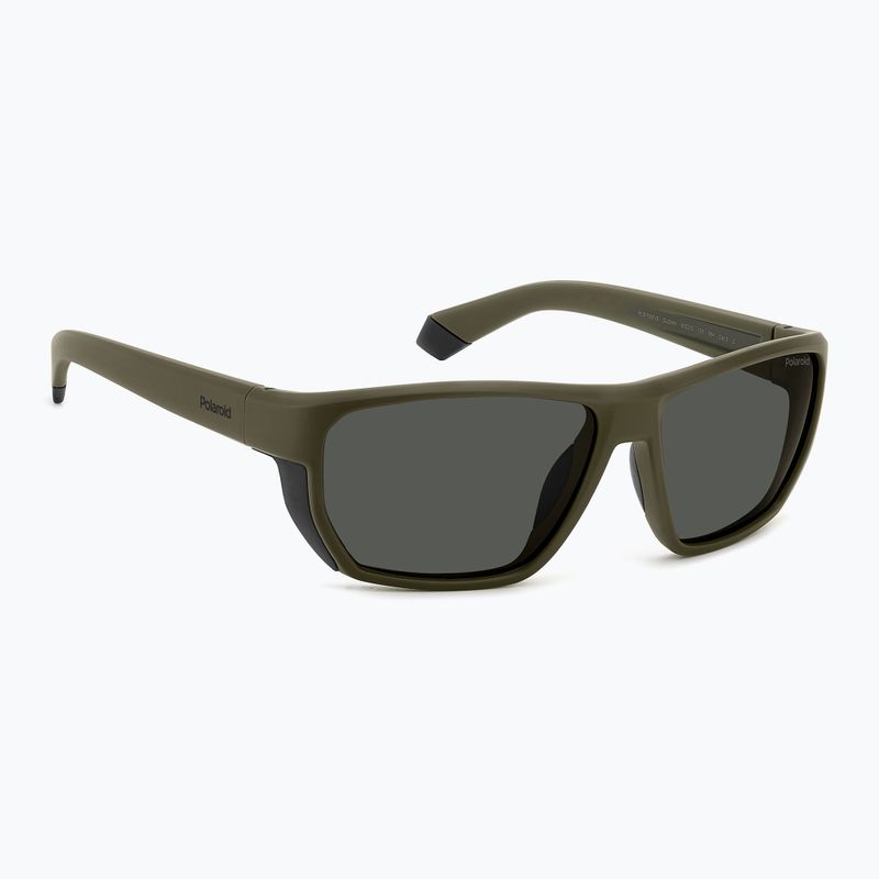 Polaroid PLD 7057/S matt grün/grau polarisierte Herren-Sonnenbrille