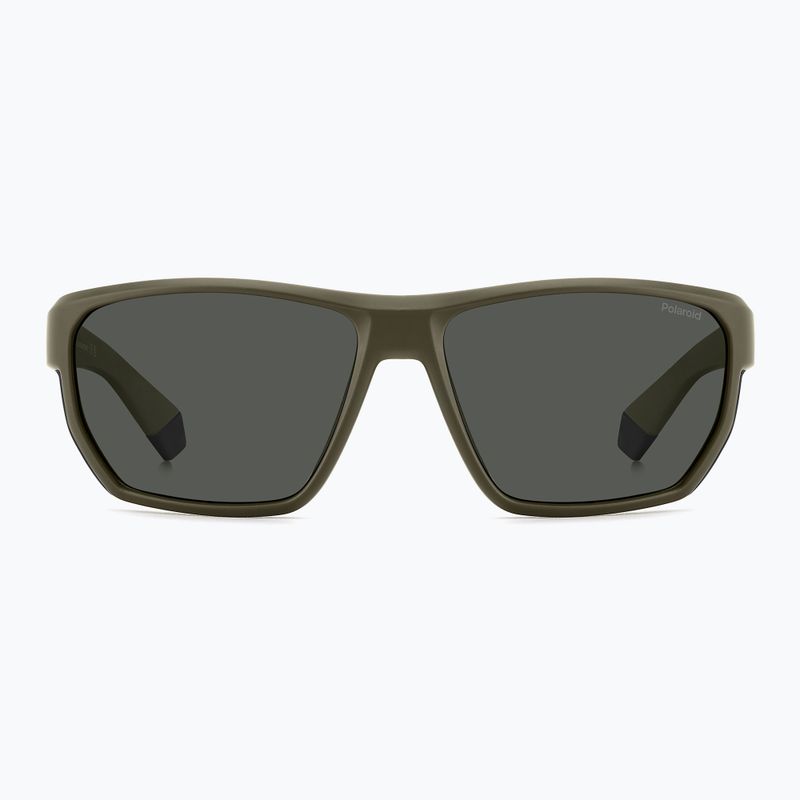 Polaroid PLD 7057/S matt grün/grau polarisierte Herren-Sonnenbrille 3