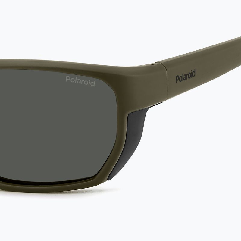 Polaroid PLD 7057/S matt grün/grau polarisierte Herren-Sonnenbrille 6