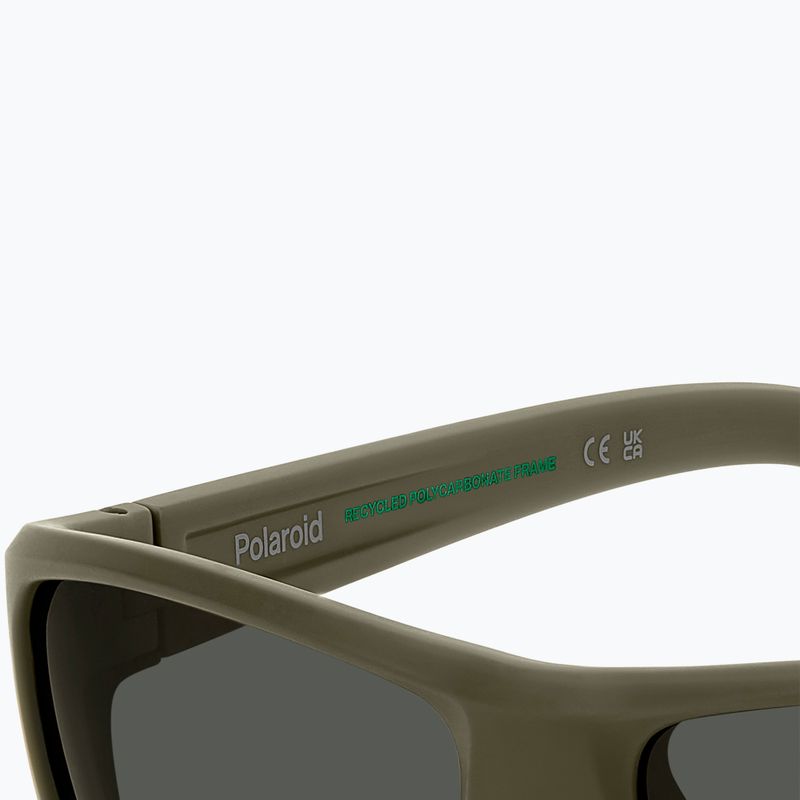 Polaroid PLD 7057/S matt grün/grau polarisierte Herren-Sonnenbrille 8