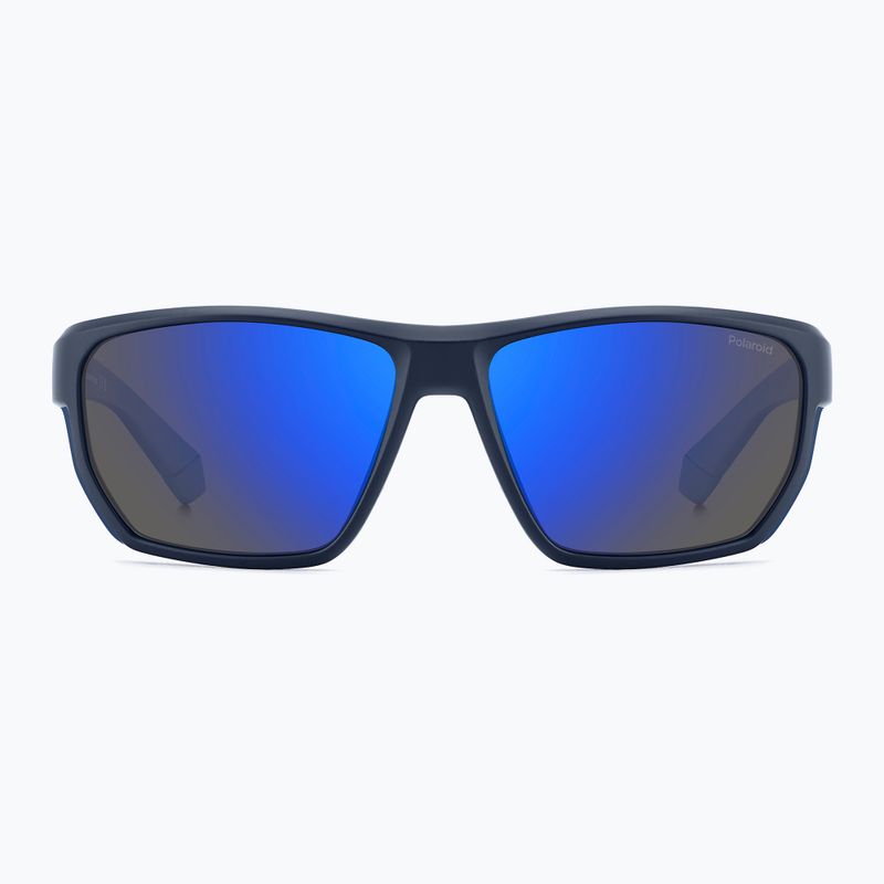 Polaroid PLD 7057/S matt blau/blauer Spiegel polarisierte Herren-Sonnenbrille 3
