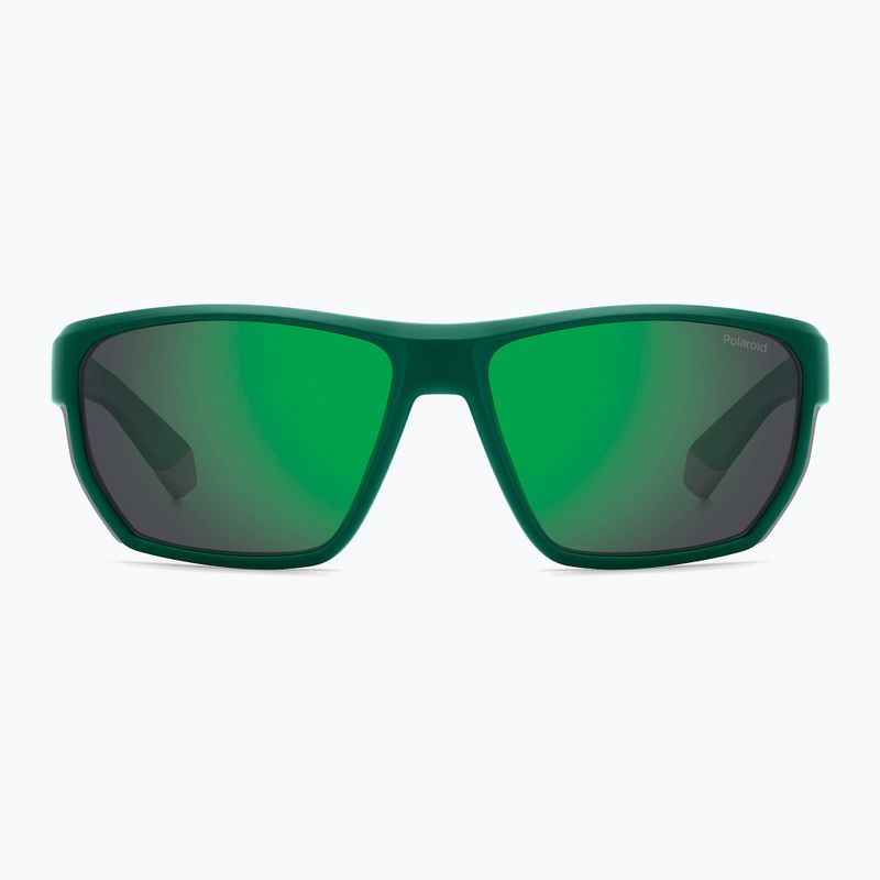 Polaroid PLD 7057/S matt teal/grau-grüner Spiegel polarisierte Herren-Sonnenbrille 3
