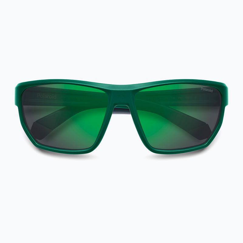 Polaroid PLD 7057/S matt teal/grau-grüner Spiegel polarisierte Herren-Sonnenbrille 4