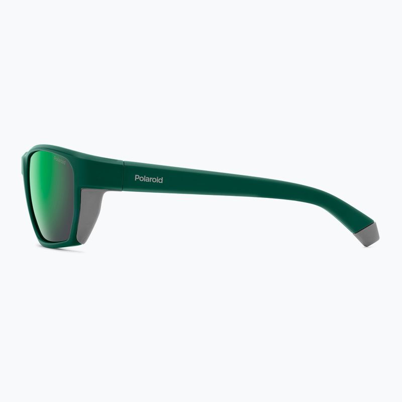 Polaroid PLD 7057/S matt teal/grau-grüner Spiegel polarisierte Herren-Sonnenbrille 6