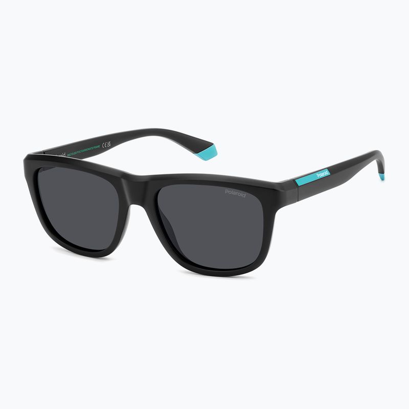 Polaroid PLD 2163/S mattschwarz/grau polarisierte Sonnenbrille 2