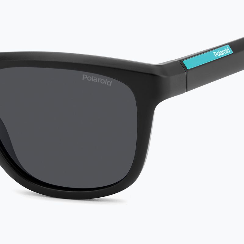 Polaroid PLD 2163/S mattschwarz/grau polarisierte Sonnenbrille 5