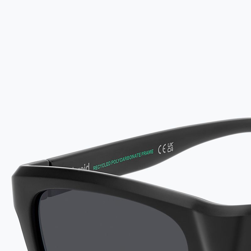 Polaroid PLD 2163/S mattschwarz/grau polarisierte Sonnenbrille 6