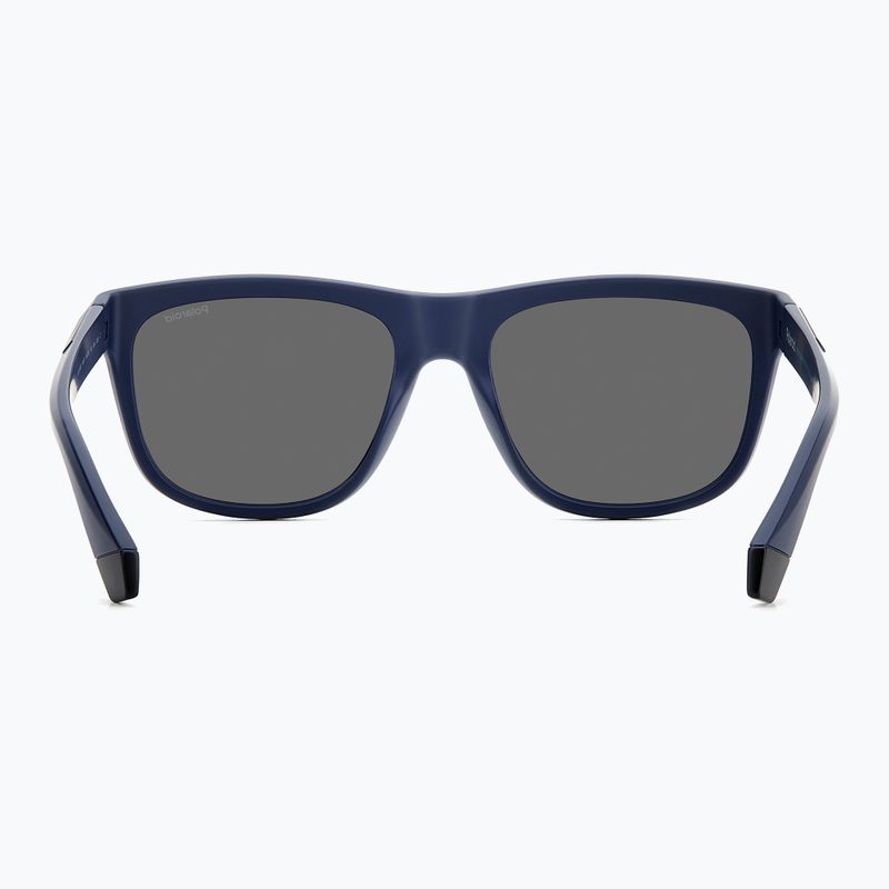 Polaroid PLD 2163/S matt blau/blau verspiegelt polarisierte Sonnenbrille 5