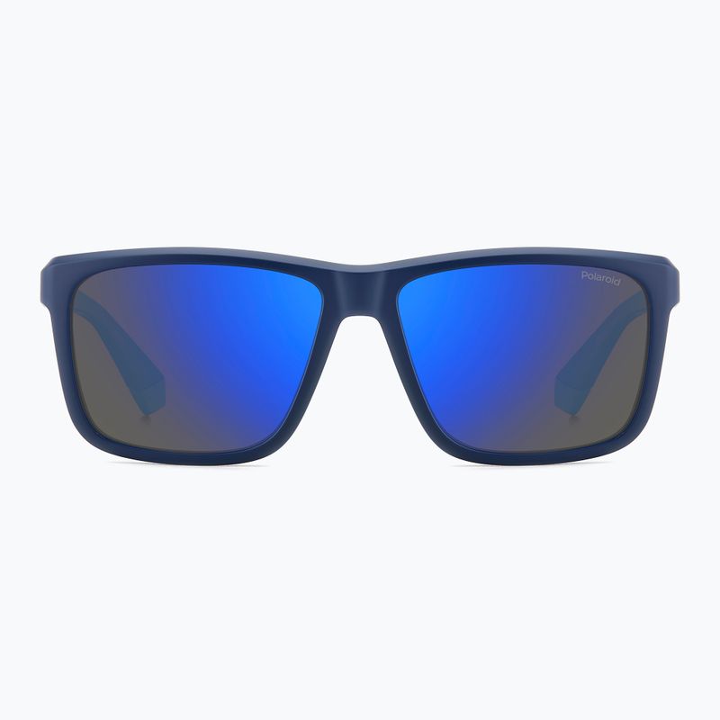 Polaroid PLD 2164/S matt blau/blauer Spiegel polarisierte Herren-Sonnenbrille 3