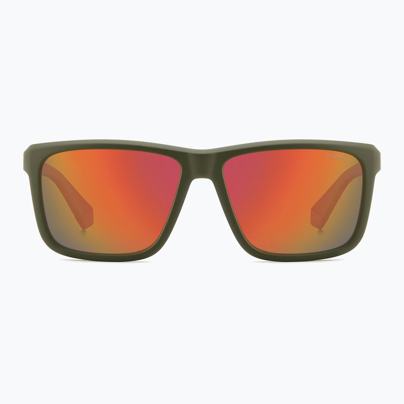 Polaroid PLD 2164/S militärisch grün/rot mehrschichtige polarisierte Herren-Sonnenbrille 3