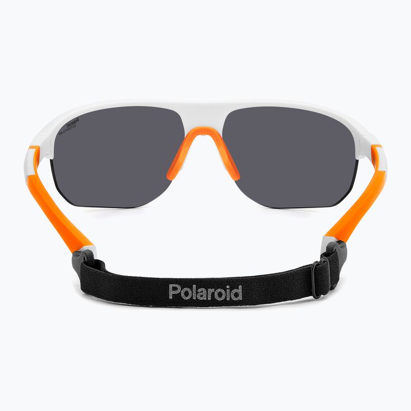 Polaroid PLD 7059/S matt weiß/rot mehrschichtige polarisierte Sonnenbrille hc für Männer 5