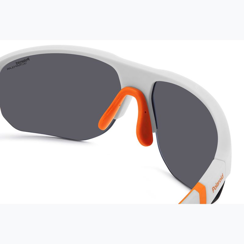 Polaroid PLD 7059/S matt weiß/rot mehrschichtige polarisierte Sonnenbrille hc für Männer 7