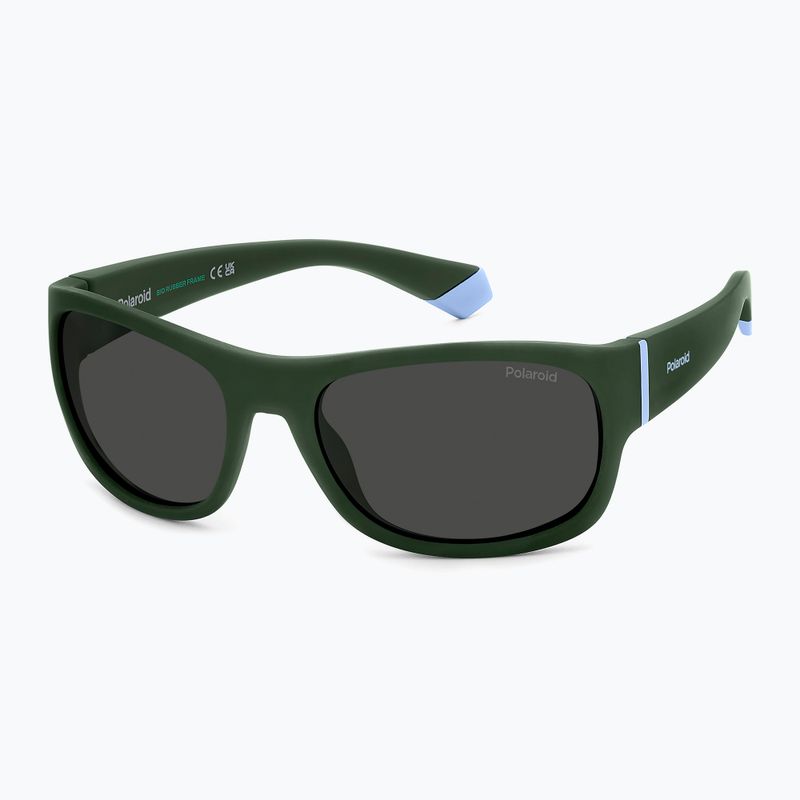 Polaroid PLD 8064/S grün/grau polarisierte Kindersonnenbrille 2