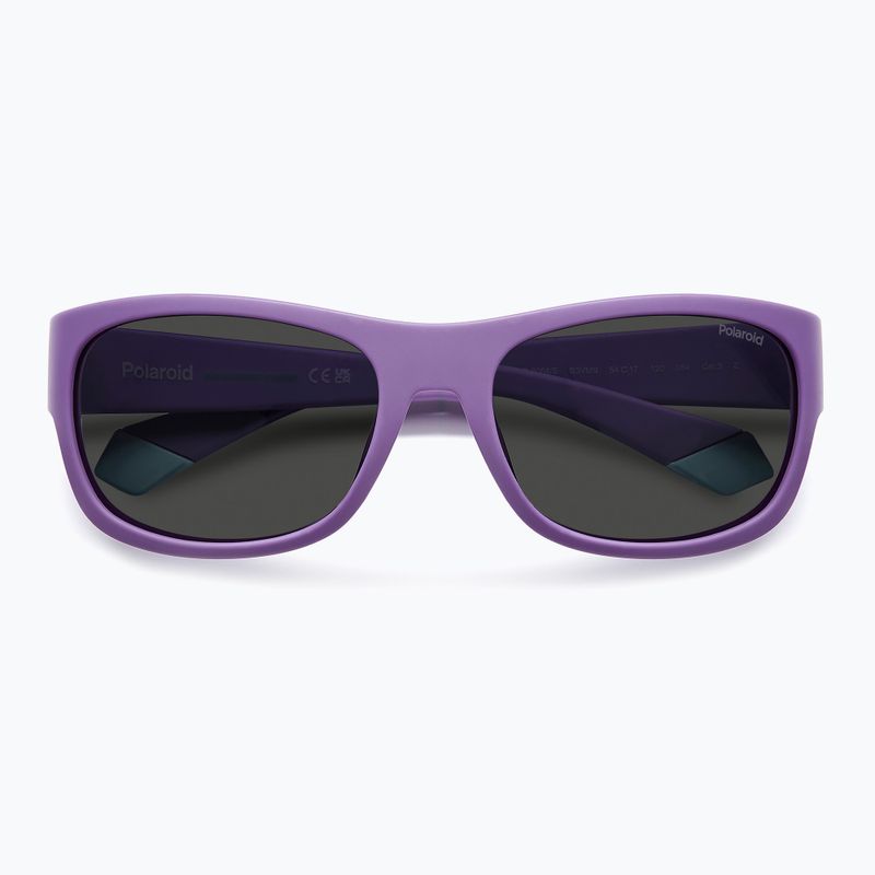 Polaroid PLD 8064/S violett/grau polarisierte Kindersonnenbrille 4