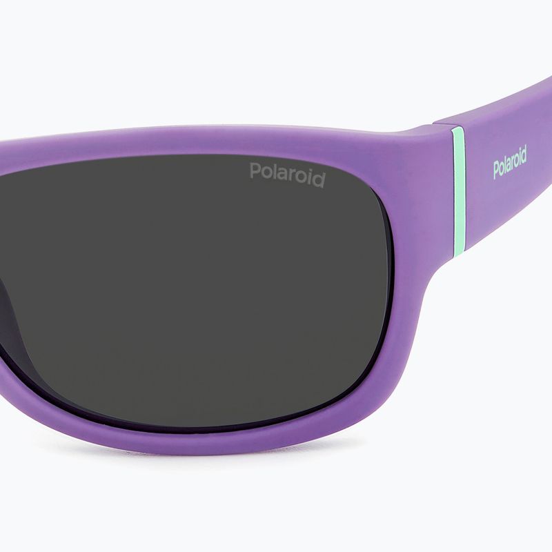 Polaroid PLD 8064/S violett/grau polarisierte Kindersonnenbrille 5