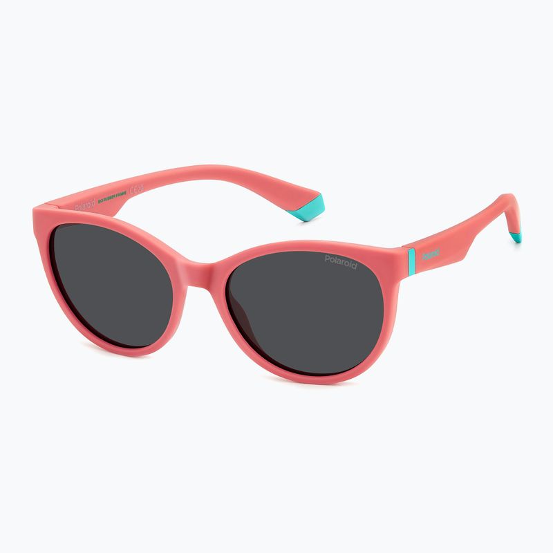 Polaroid PLD 8065/S koralle/grau polarisierte Kindersonnenbrille 2