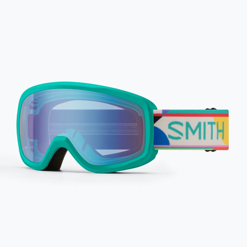 Skibrille Smith Snowday Jr jade formations/blue sensor mirror 5