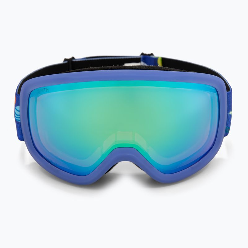 Skibrille Smith Snowday Jr supernova rockets/blue sensor mirror 2