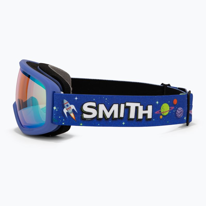 Skibrille Smith Snowday Jr supernova rockets/blue sensor mirror 4