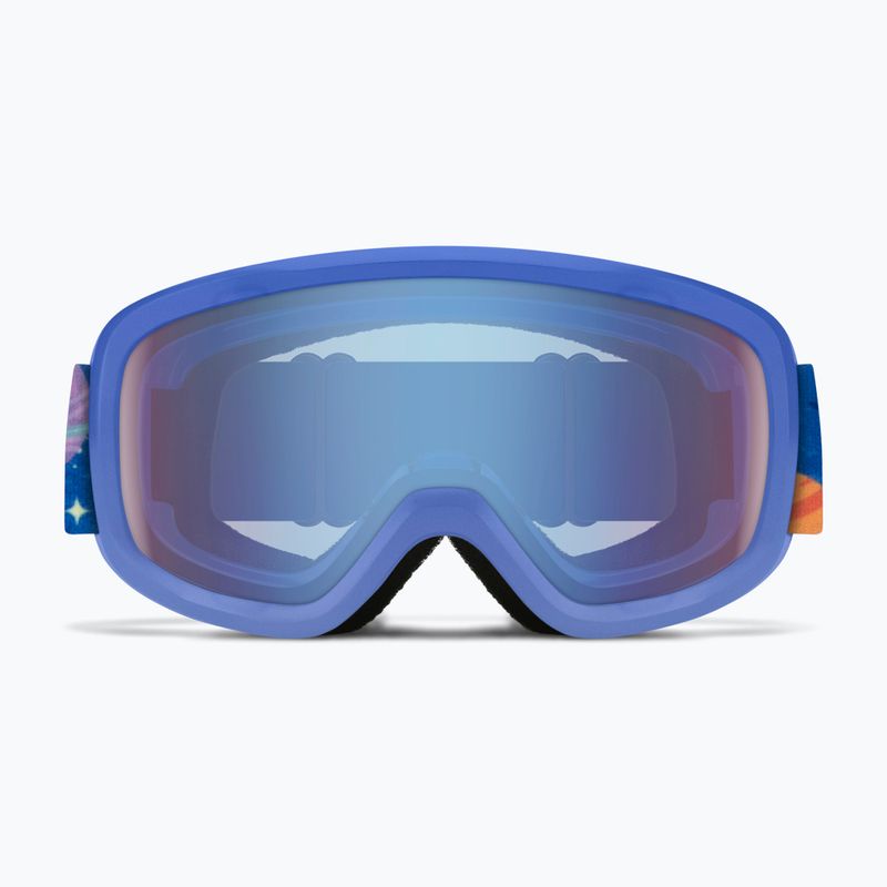 Skibrille Smith Snowday Jr supernova rockets/blue sensor mirror 6