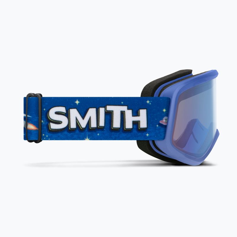 Skibrille Smith Snowday Jr supernova rockets/blue sensor mirror 8