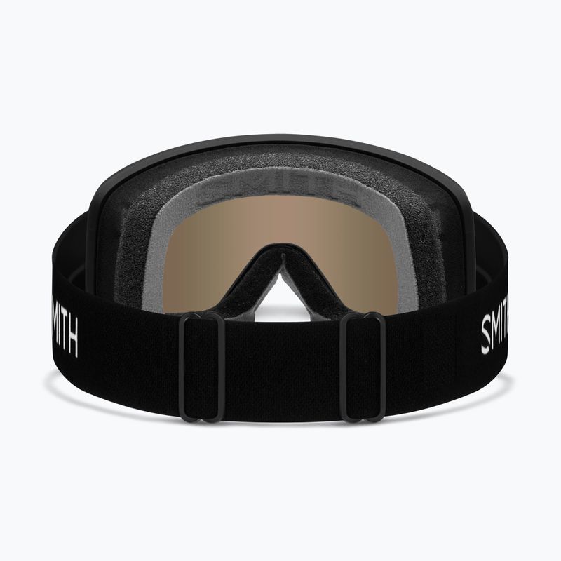 Skibrille Smith Transfer black/green sol-x mirror 3