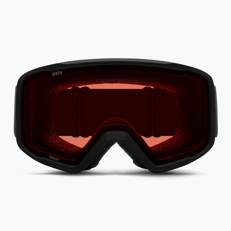 Skibrille Smith Tribute S2 black/rc36 rose copper antifog 2