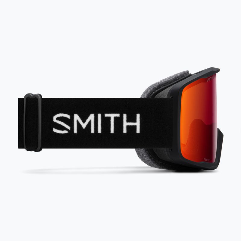 Skibrille Smith Tribute black/red sol-x mirror 4