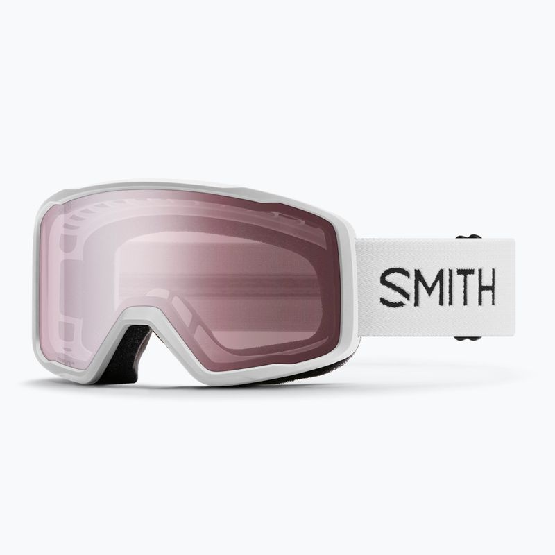 Skibrille Smith Tribute white/ignitor mirror