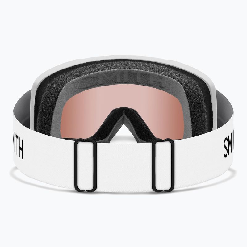 Skibrille Smith Tribute S2 white/rc36 rose copper antifog 4