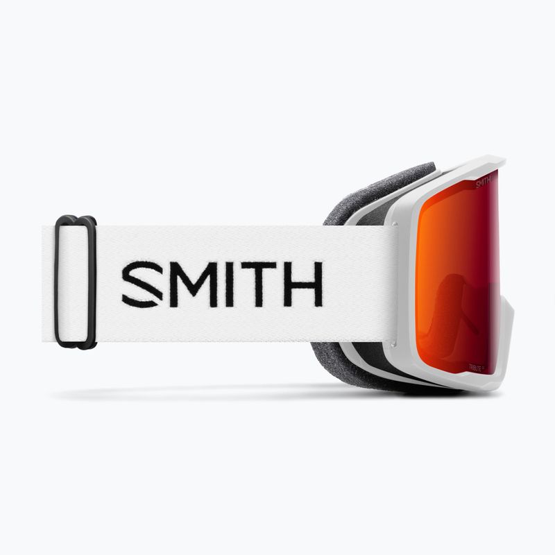 Skibrille Smith Tribute white/red sol-x mirror 4