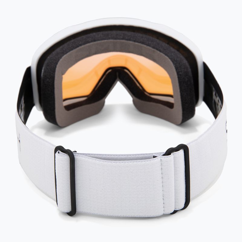 Skibrille Smith Tribute white/blue Sensor Mirror 3