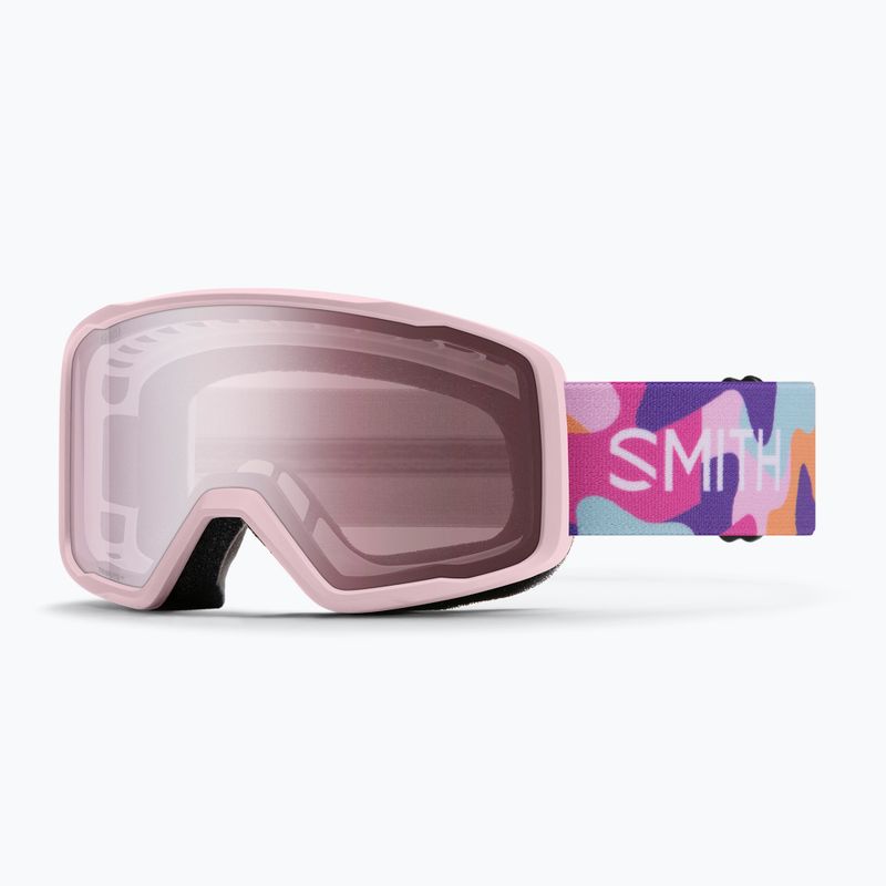 Skibrille Smith Tribute carnation puzzle/ignitor mirror