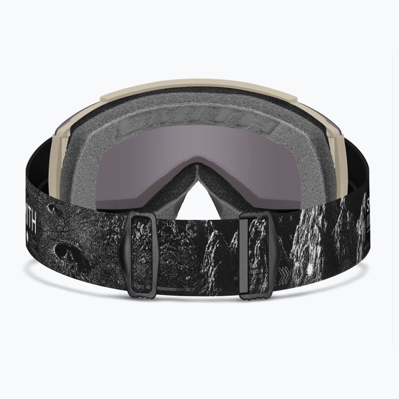 Skibrille Smith Squad Chalk Space Invader/ChromaPop Sun Black Gold Mirror/Clear 3