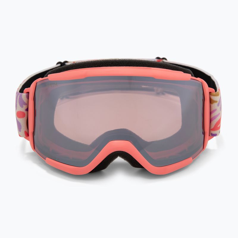 Kinder-Skibrille Smith Daredevil Jr Flare Flora/Ignitor Mirror 2