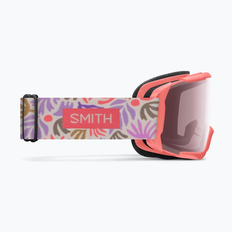 Kinder-Skibrille Smith Daredevil Jr Flare Flora/Ignitor Mirror 8