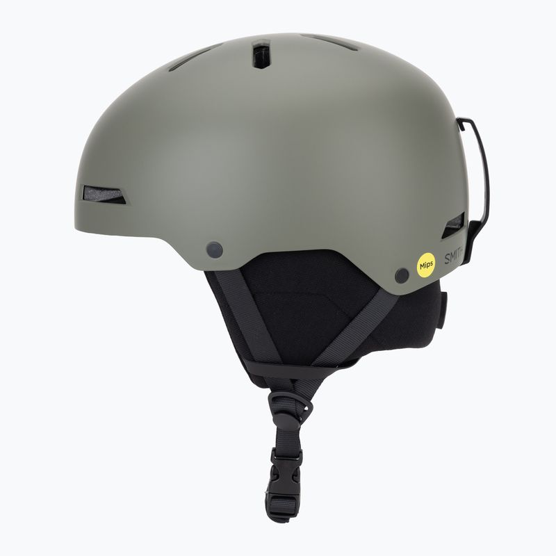 Skihelm Smith Rodeo MIPS matte fatigue green 3