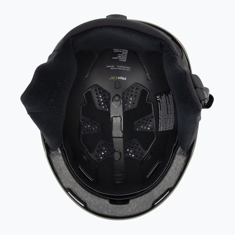 Skihelm Smith Rodeo MIPS matte fatigue green 5