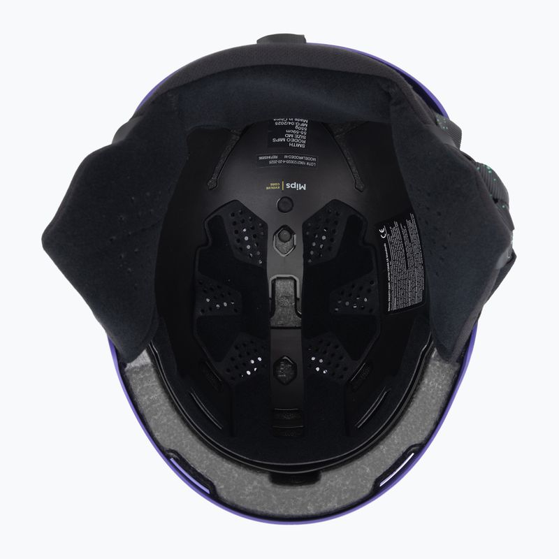 Skihelm Smith Rodeo MIPS matte ultraviolet 5